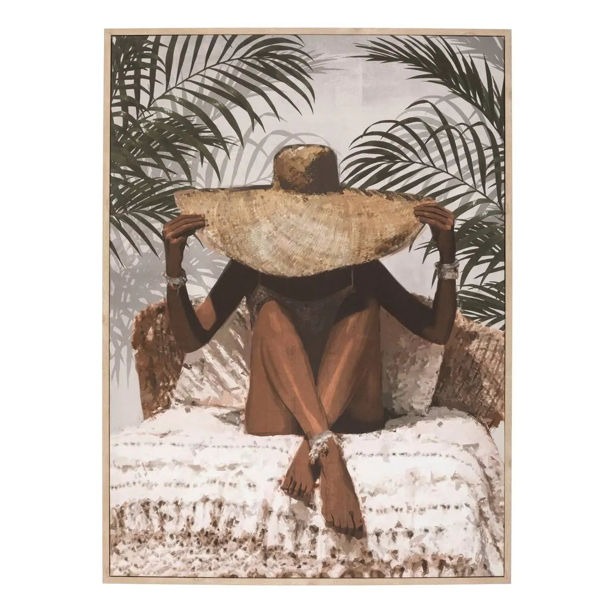 Картина с рамка atmosphera Eliane, Принт на платно 58x78 см