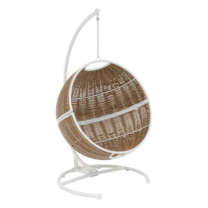 Висящо кресло Hesperide Orbiana, Таупе/Бяло