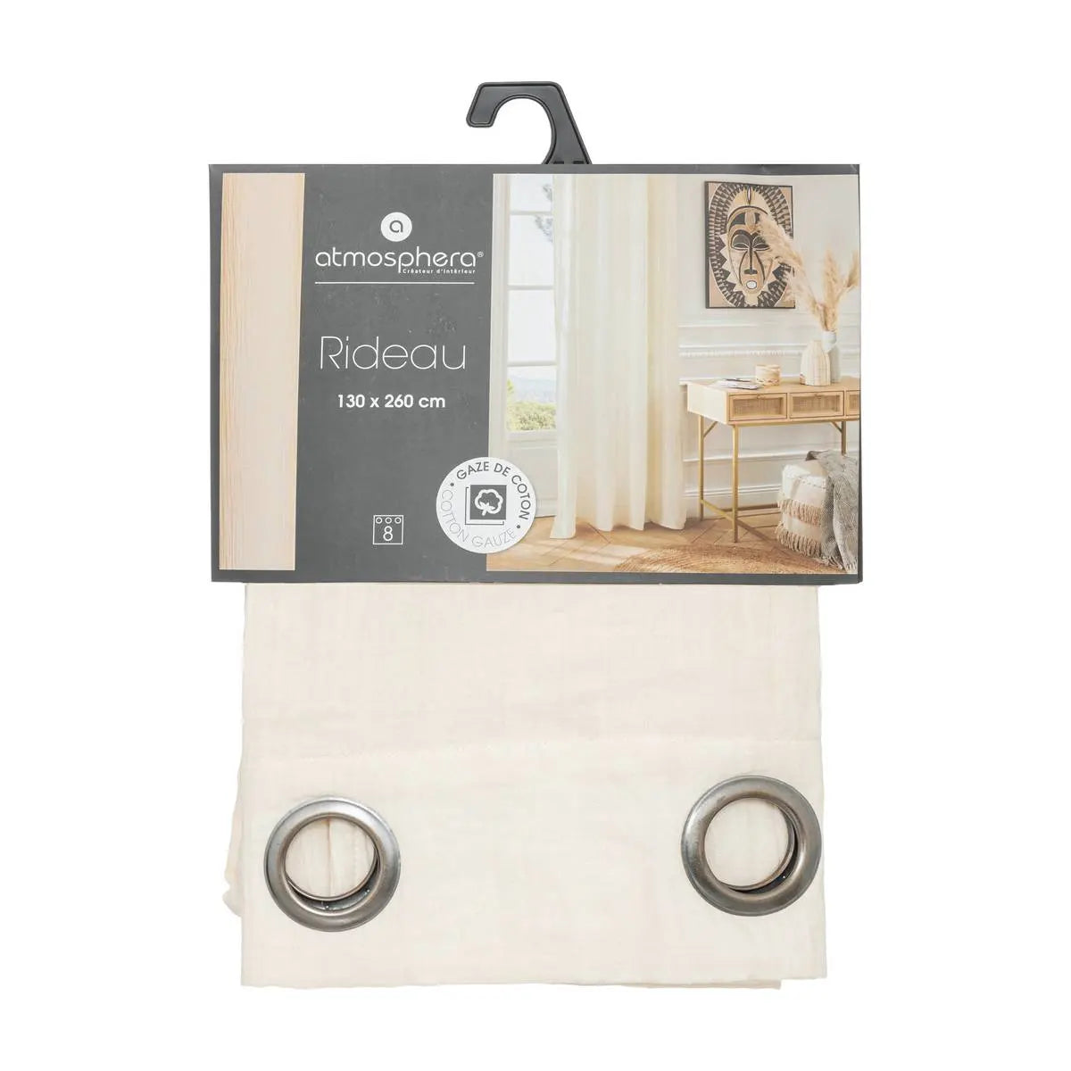 Завеса atmosphera, Памучен воал, 130x260 cm