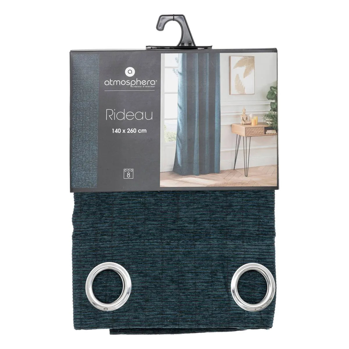 Завеса atmosphera Jiling, Шенил и лурекс, 140x260 cm