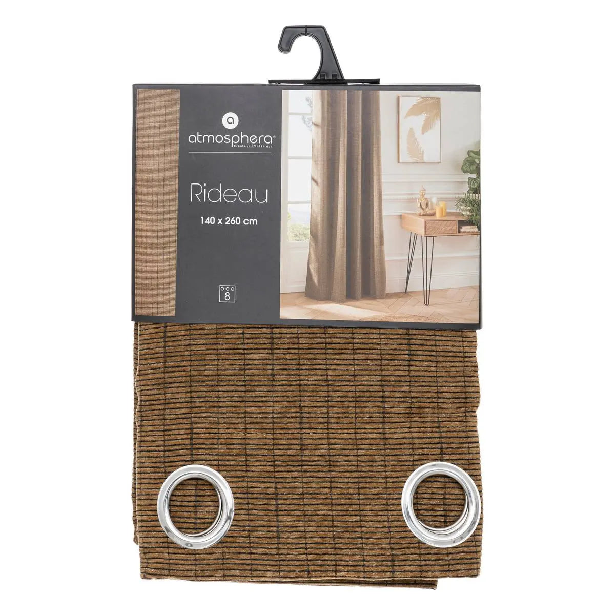 Завеса atmosphera Jiling, Шенил и лурекс, 140x260 cm