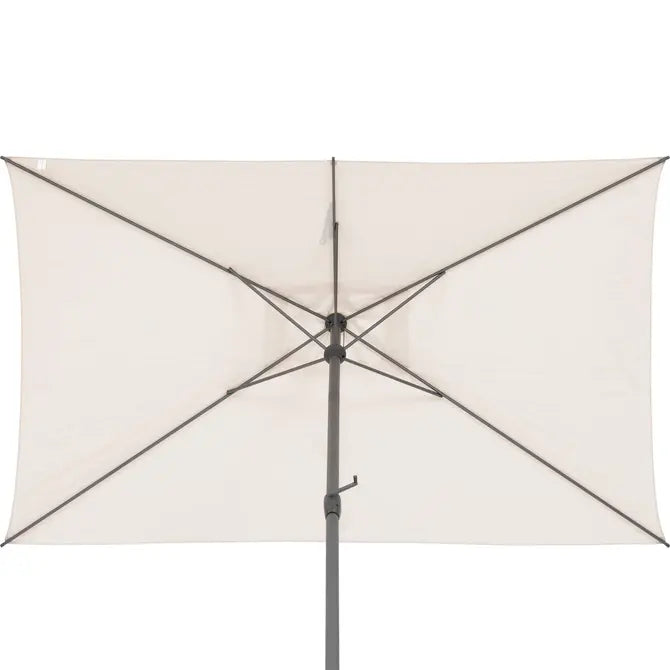 Прав накланящ се чадър Hesperide Loompa, Пшеница/Глина, 2x3 m