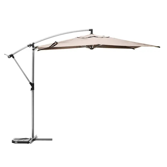 Градински чадър със странична стойка Hesperide Manoa, Пшеница, 3 m