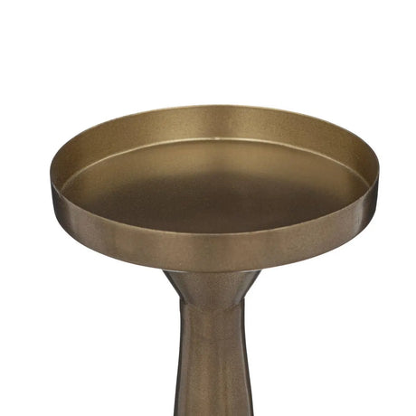 Свещник atmosphera Le Collectionneur, Метал, Златен, 41 cm