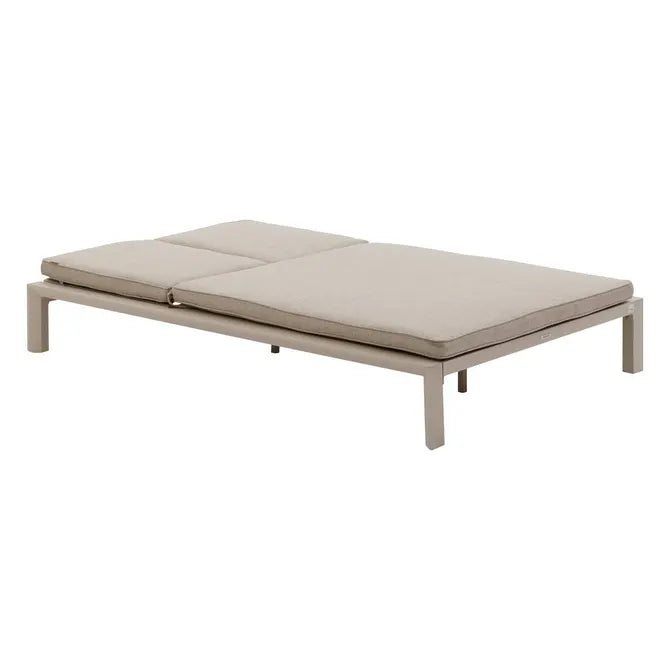 Двоен алуминиев шезлонг Hesperide Evasion, Цвят Глина