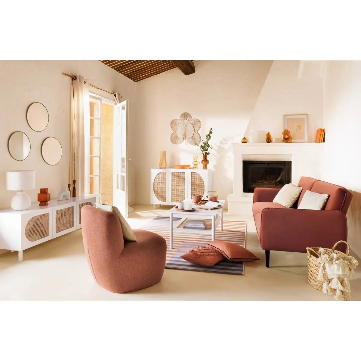 Лампион atmosphera Mahe, Бамбук, Естествен, 100 cm