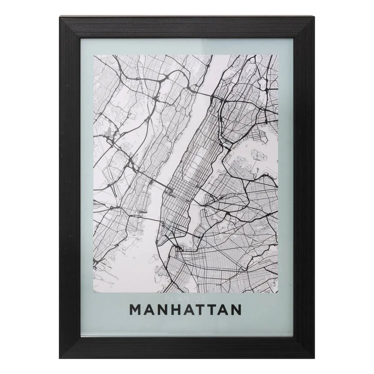 Постер с рамка atmosphera Manhattan, 18x24 см, С дисплей