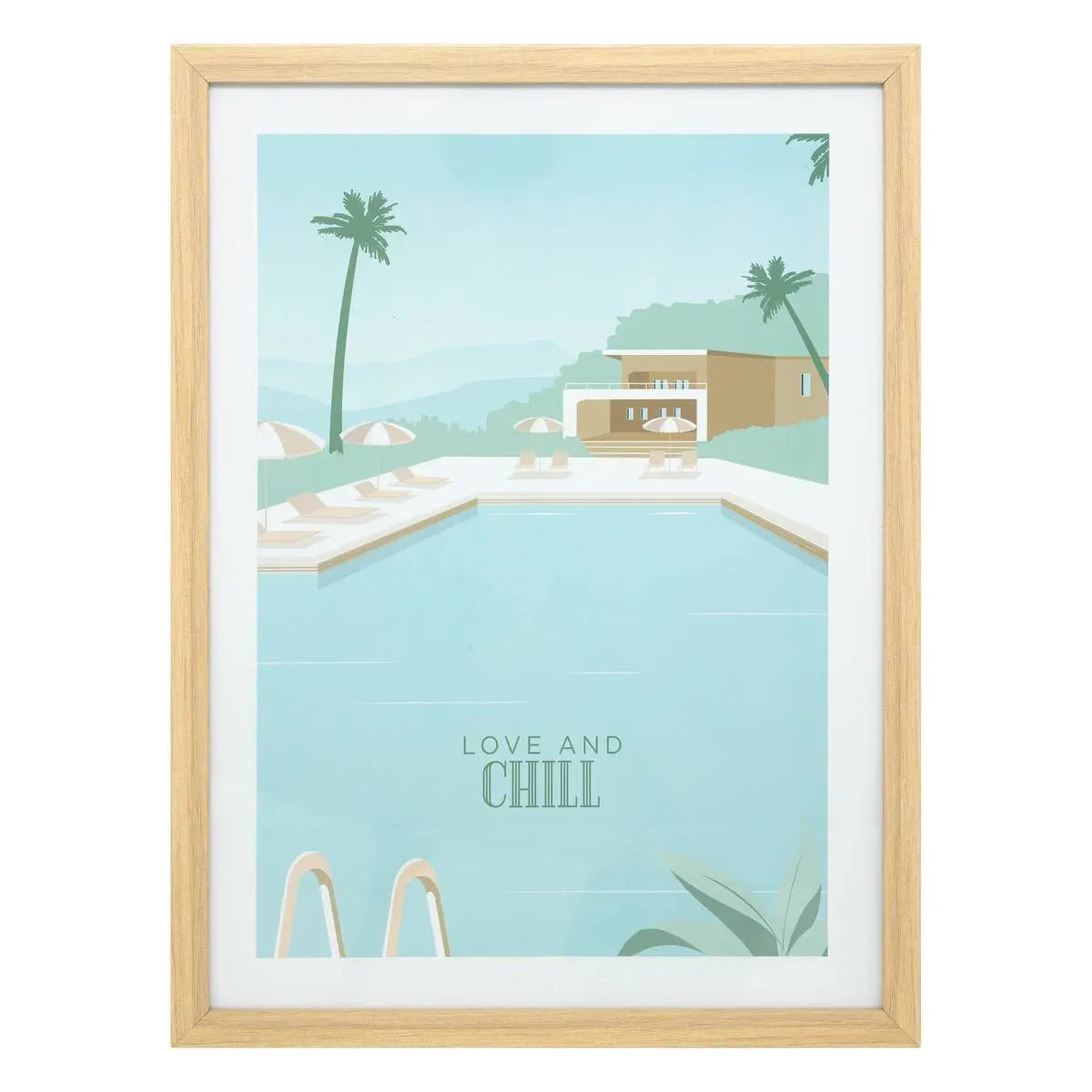 Постер с рамка atmosphera François, 30x40 см, Love