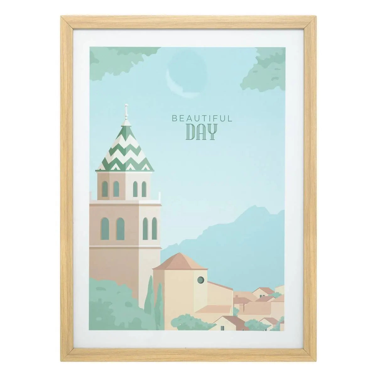 Постер с рамка atmosphera François, 30x40 см, Day