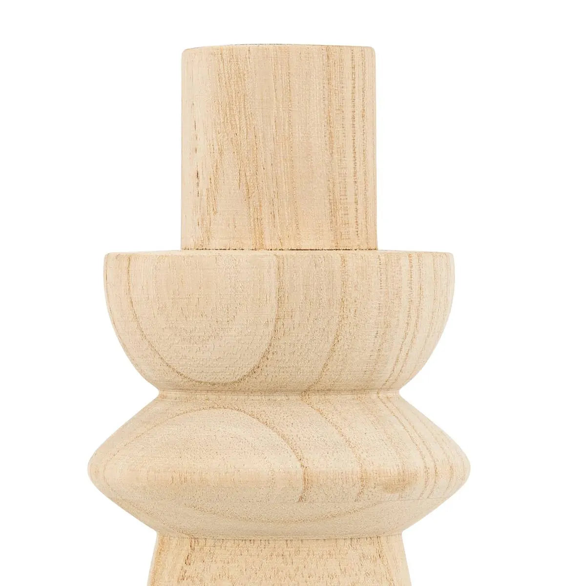 Свещник atmosphera Uma, Дърво, 24 cm, 2 бр