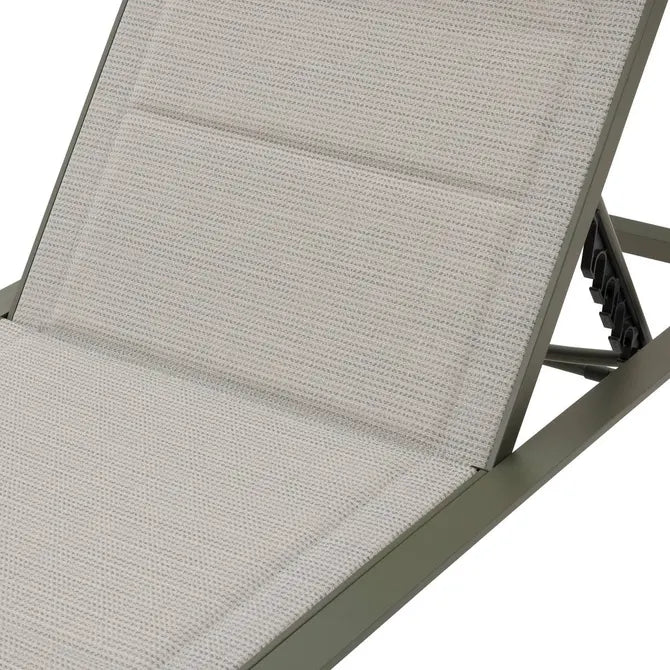 Сгъваем шезлонг Hesperide Allure Athea, Алуминий, Лаврово зелено