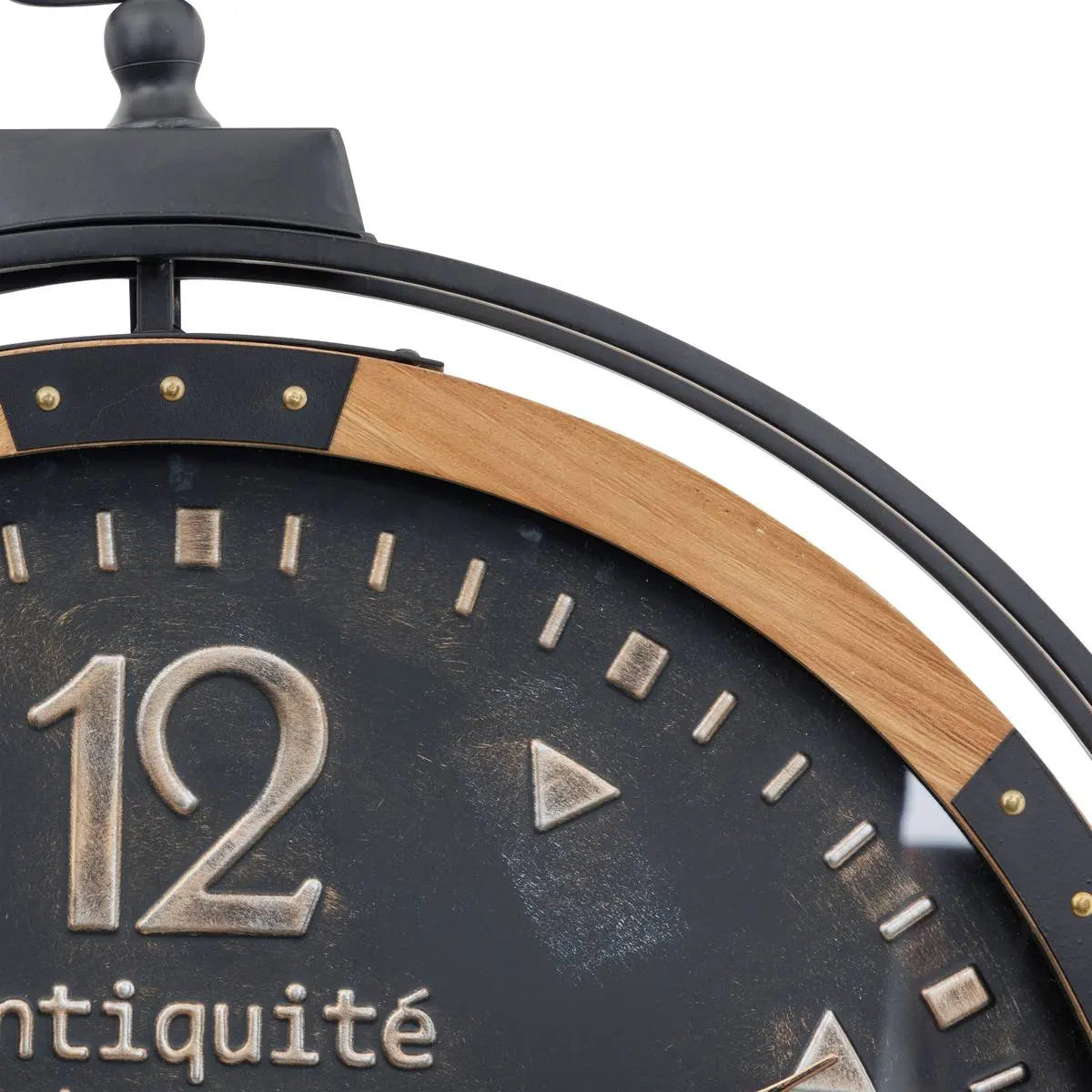 Стенен часовник atmosphera Amri, Ø84x70 см, Метал, Зъбни колела