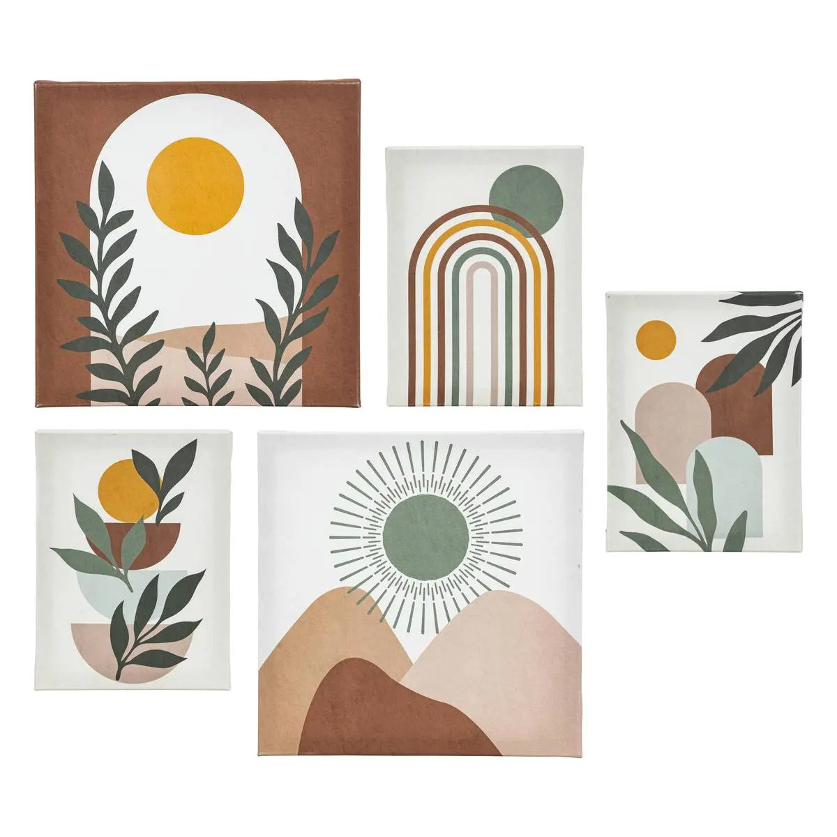 Картина с рамка atmosphera Cynthia, Слънце, Комплект 5