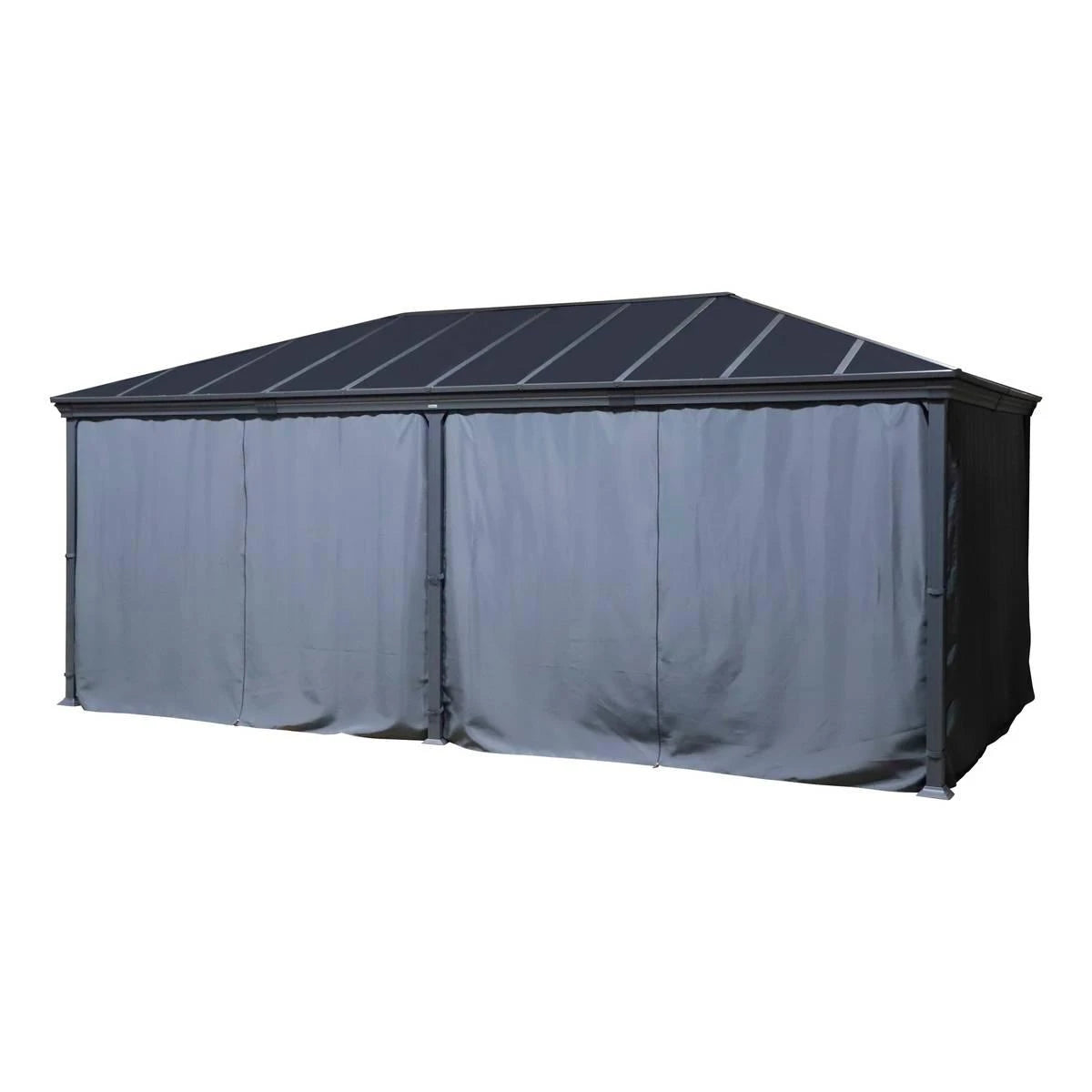 Завеси за пергола Hesperide Belize, Сиви шисти, 3.6x6 m - Homesector