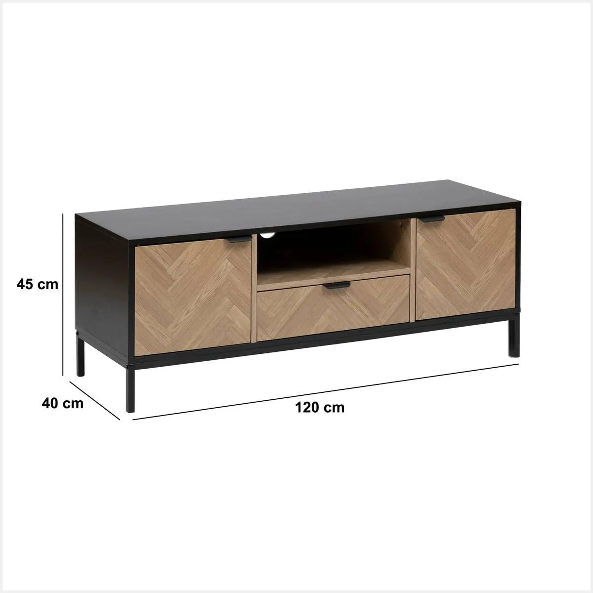 ТВ шкаф 5five Chevrons, 120x40 cm