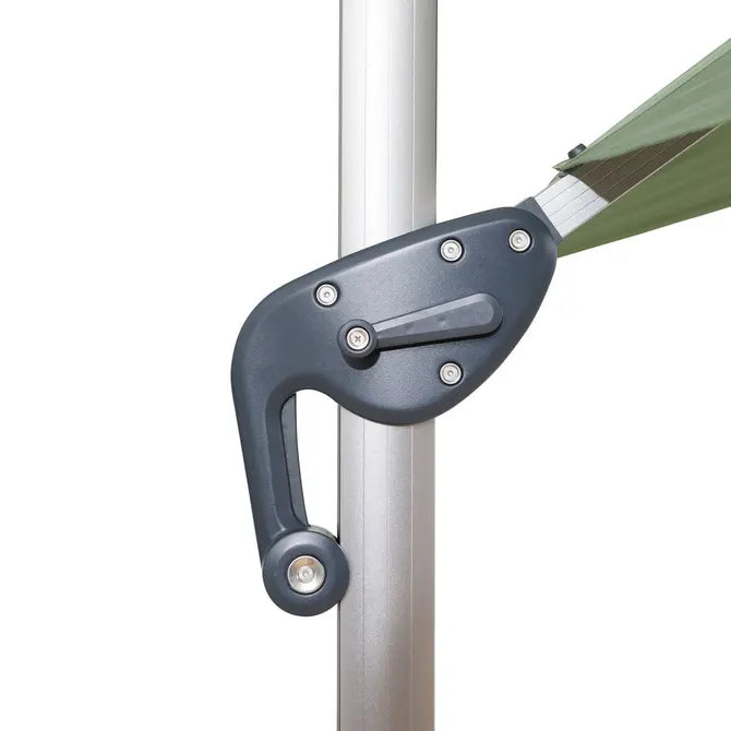 Градински чадър със странична стойка Hesperide Equador, Анодизиран,4x3 m