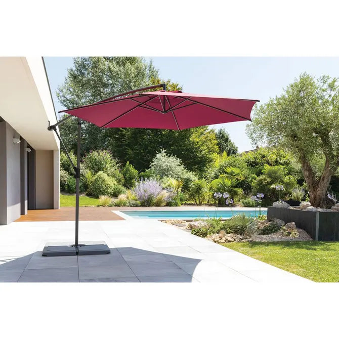 Градински чадър със странична стойка Hesperide Manoa, 3 m