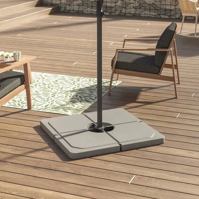 Градински чадър със странична стойка Hesperide Manoa, 2.5x2.5 m