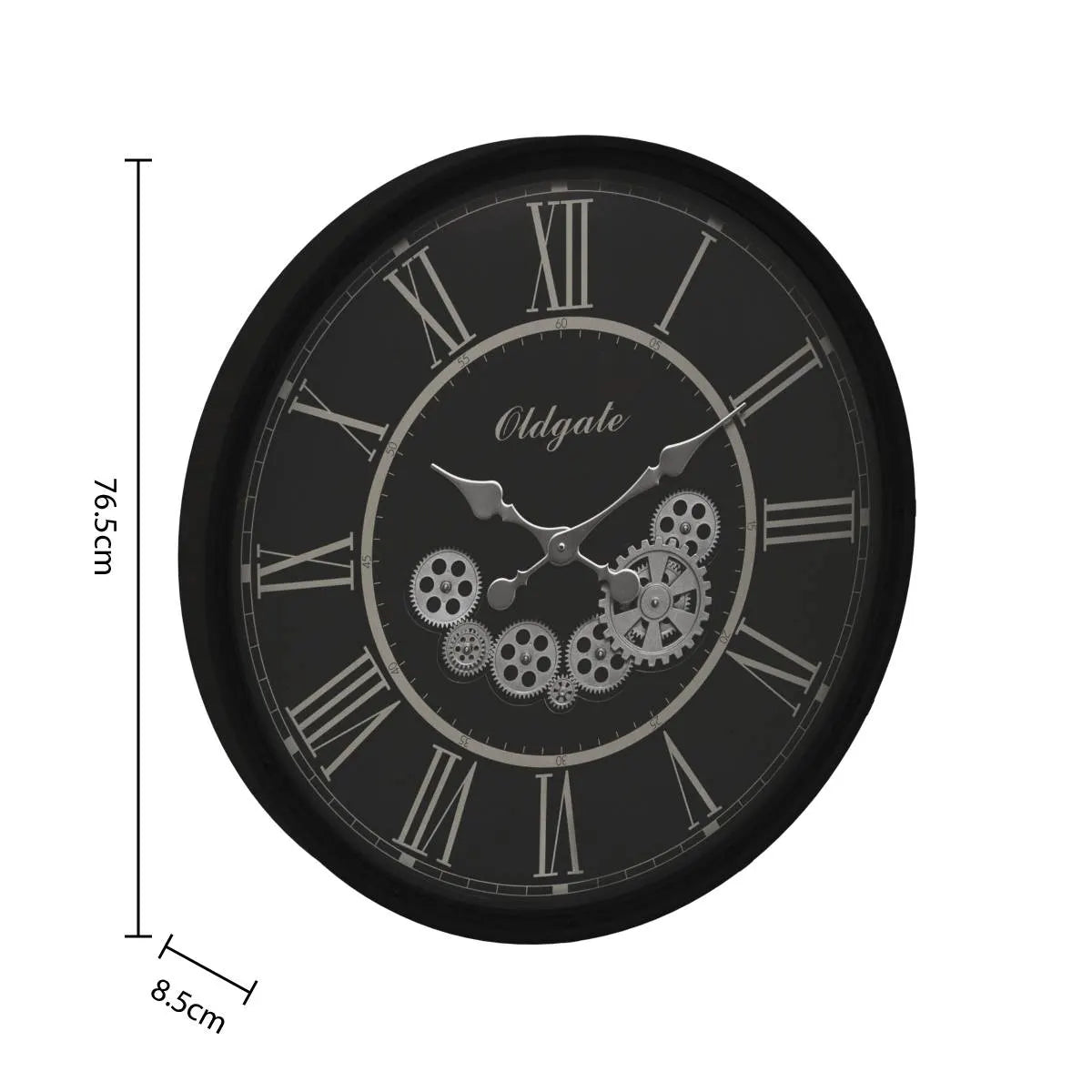 Стенен часовник atmosphera Loann, Механизъм, Ø76 см, Пластмаса