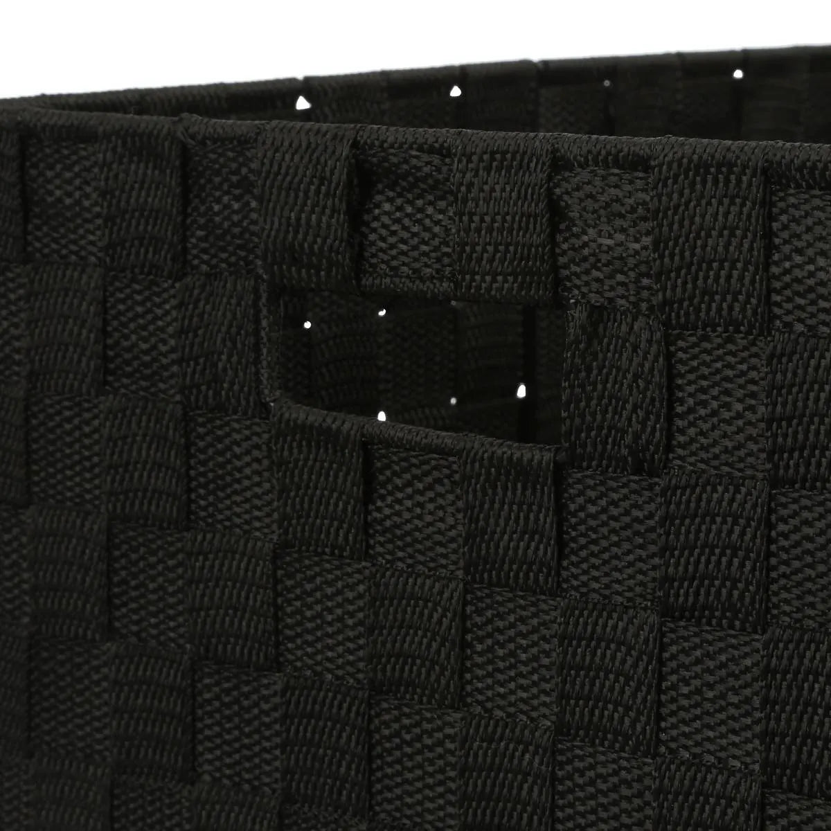 Комплект от 4 коша за съхранение 5five Lise, Бели и черни