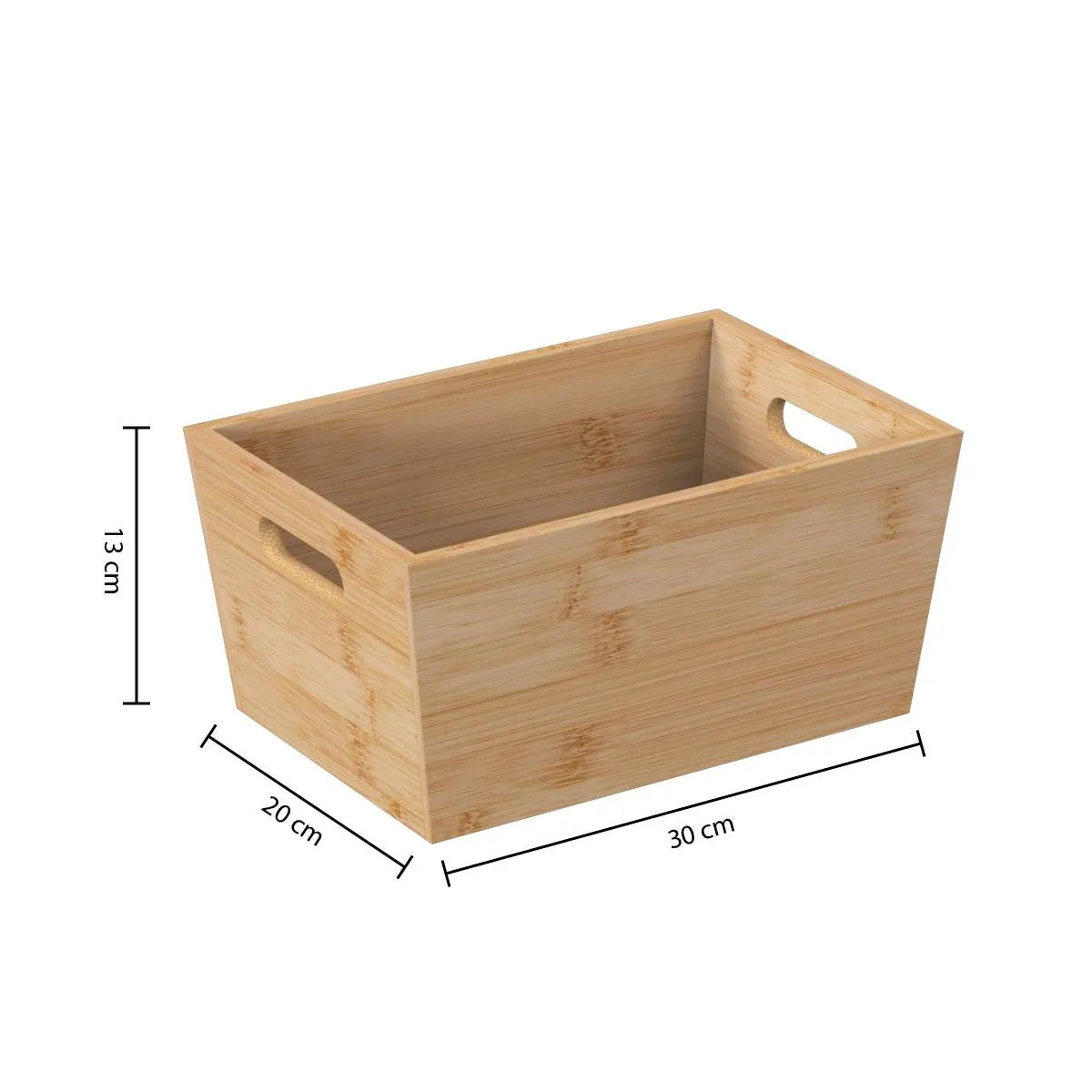 Кош за съхранение 5five, Бамбук, Скосен