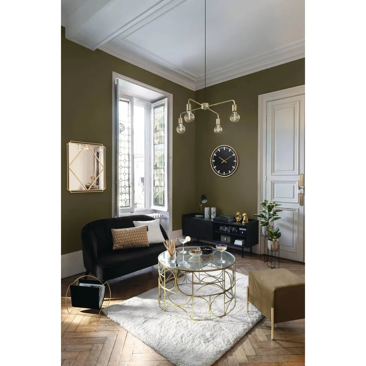 Декоративна фигура atmosphera Sama Wisdom, Смола, 17 cm, 3 бр