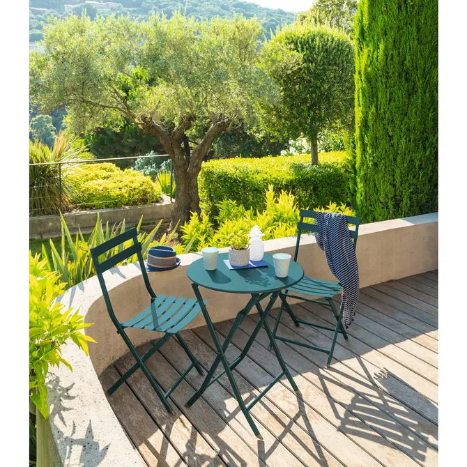 Градинска кръгла маса Hesperide Greensboro, Тюркоаз