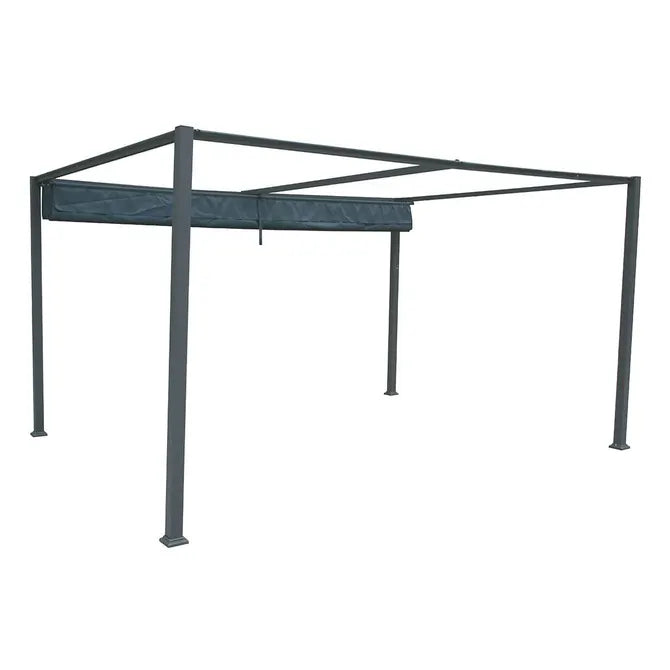 Покрив за беседка Hesperide Palmeira, Цвят Шисти, 3x4 m