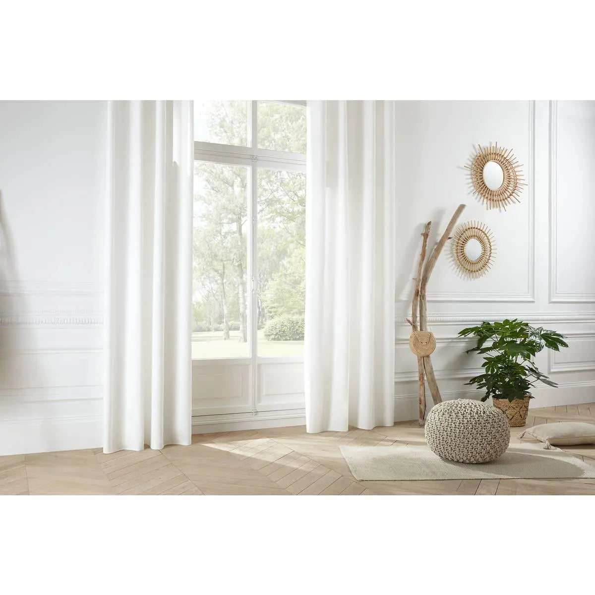 Завеса atmosphera Memo, 140x260 см, Слонова кост