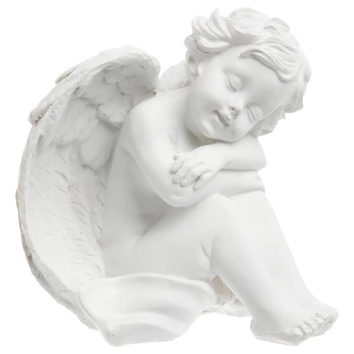 Декоративна фигура atmosphera Angel, Смола, 16 cm, Асорти