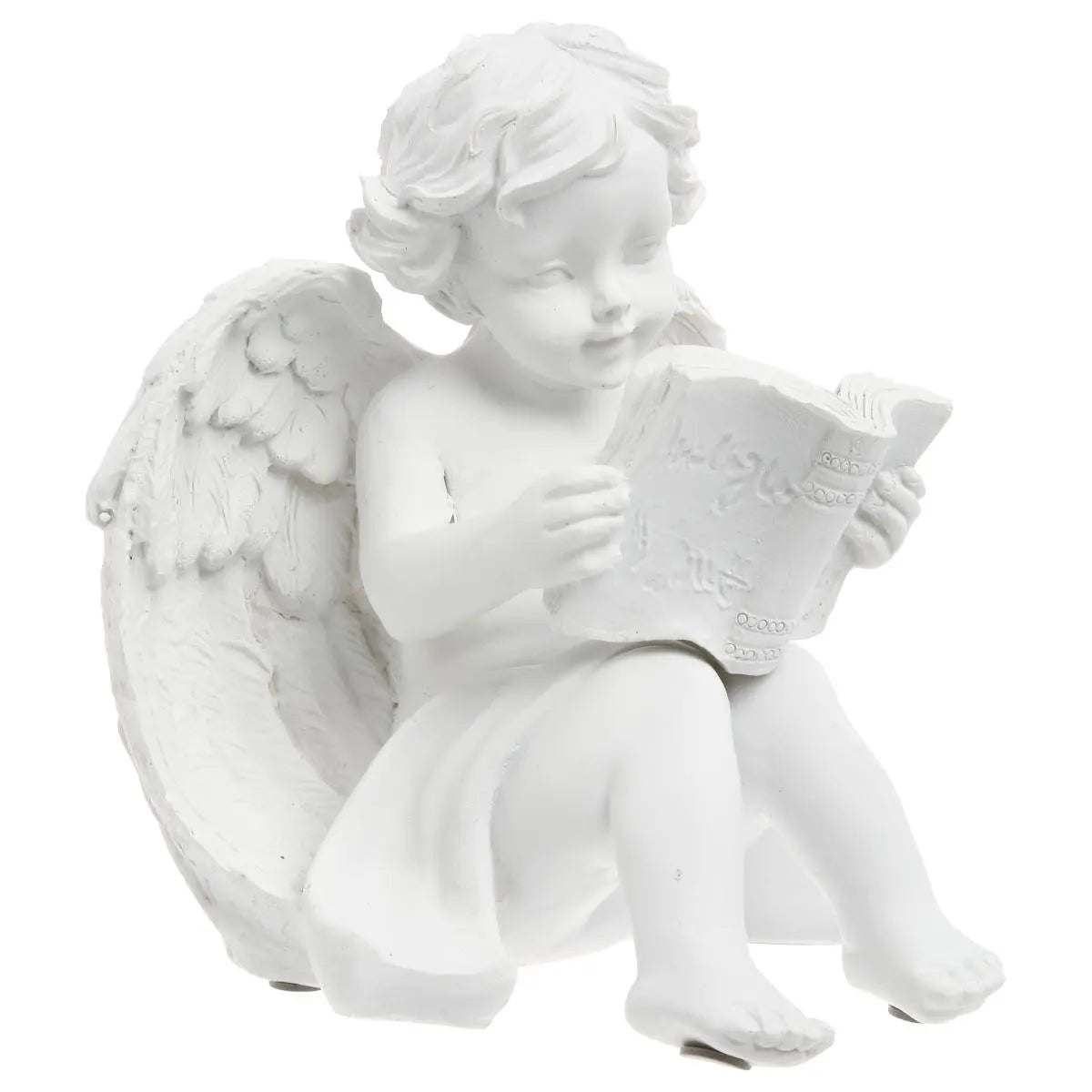 Декоративна фигура atmosphera Angel, Смола, 16 cm, Асорти