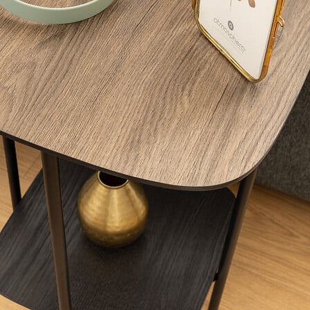 Холна маса atmosphera Hodia, MDF, Метал, 40x40x60 см