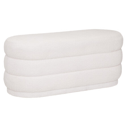 Пейка atmosphera Sinan, Букле, Бял, 100x40 cm