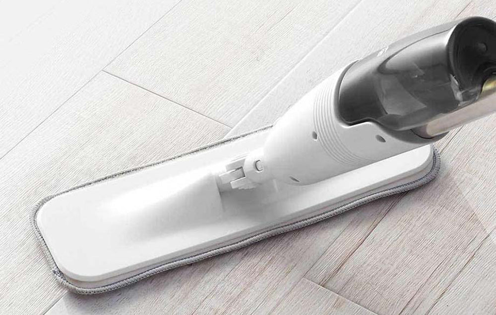 Моп Deerma TB500, 350 мл, 0.75 кг, Бързо изсушаване, Въртяща се четка 360°, Бял