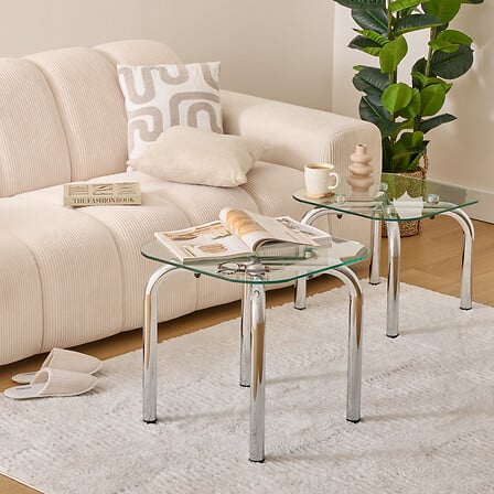 Холна маса atmosphera Hecate, Метал, 2 бр