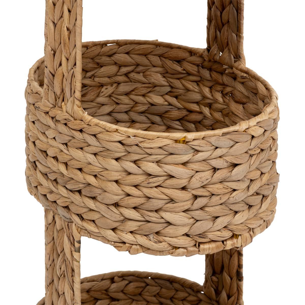 Етажерка с 3 кошници atmosphera Serena, Воден зюмбюл, 90 cm