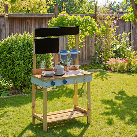 Детска дървена кухня atmosphera Outy, 55×29×90 cm, MDF