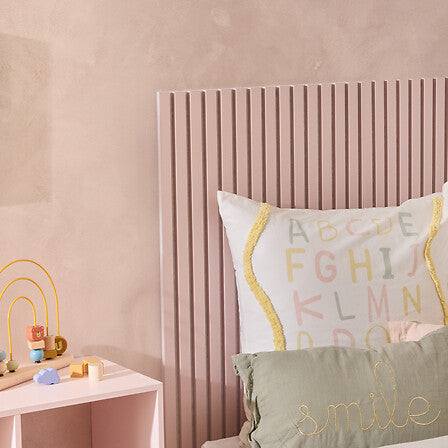 Детски стенен панел atmosphera Colva, 60×120 cm, Розов, MDF