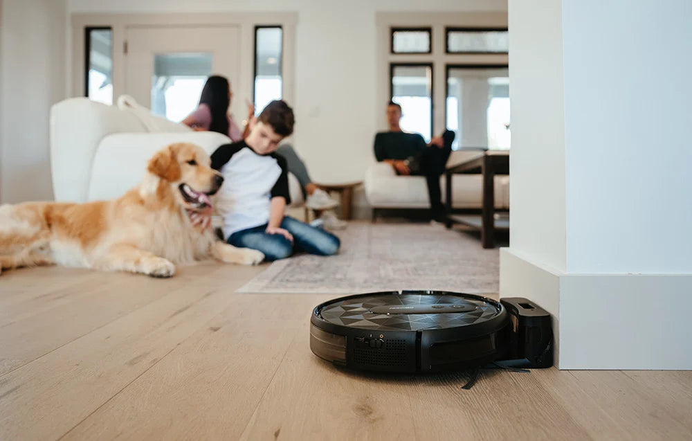 Прахосмукачка робот AIRROBO P20, 35 W, 120 мин работа, 600мл контейнер, HEPA филтър, Черен