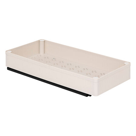 Плъзгащ се органайзер за шкафове 5five Stora, Бежов, 17.5x38.6x6.7 cm