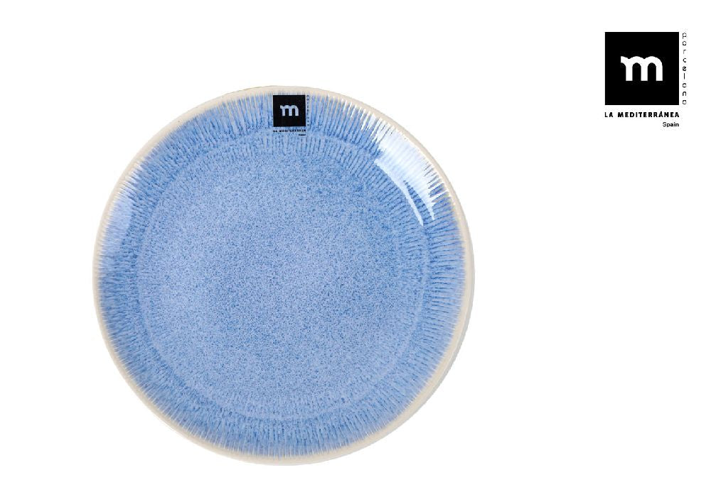 Десертна чиния LA MEDITERRANEA Calobra Blue, 21 cm, порцелан