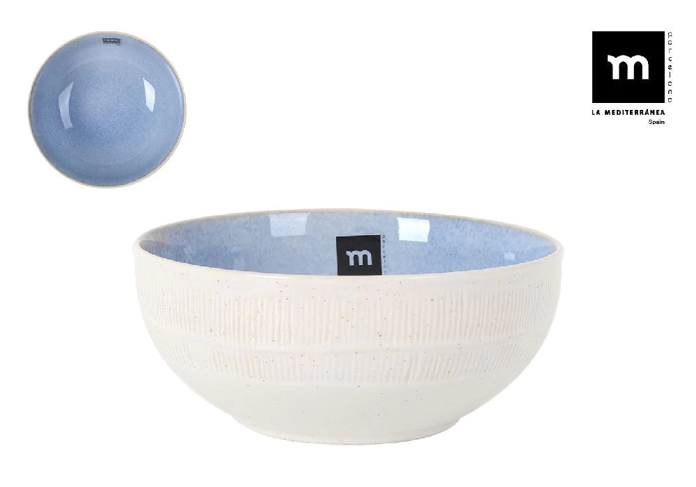 Kупа LA MEDITERRANEA Calobra Blue, 16x6 см, порцелан