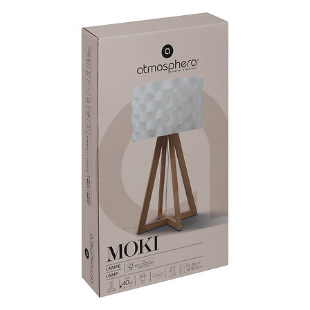 Настолна лампа atmosphera Moki, 55 cm, Бамбук