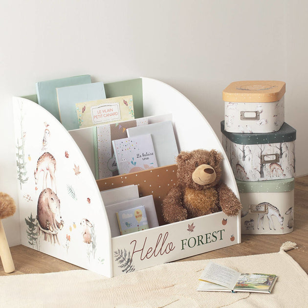 Комплект детски кутии за съхранение atmosphera Forest, 3 бр