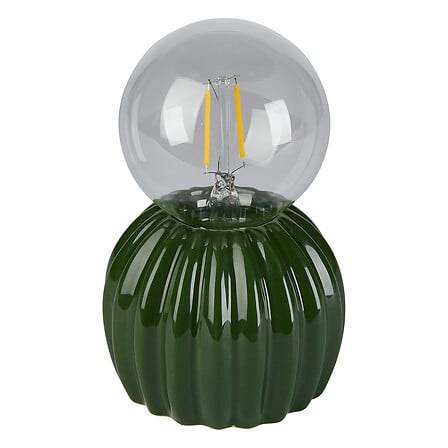 Настолна LED лампа atmosphera Cactos, Доломит, Зелена, 15 cm