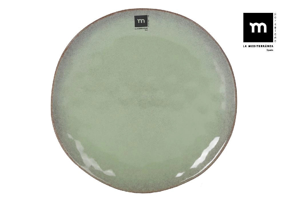 Основна чиния LA MEDITERRANEA Macarella Green, 27 см, порцелан