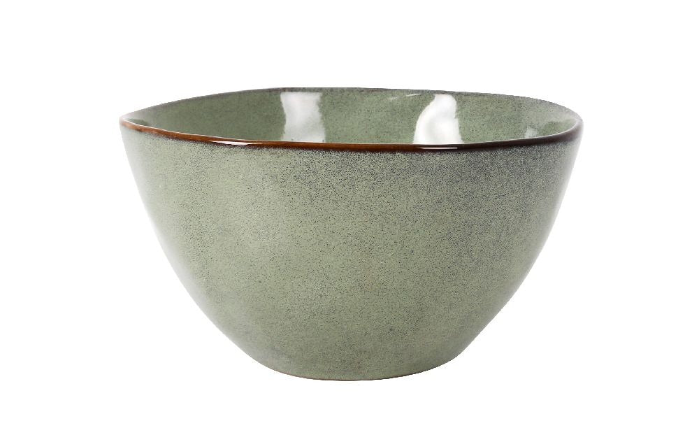 Дълбока купа LA MEDITERRANEA Macarella Green, 18x9 см, порцелан