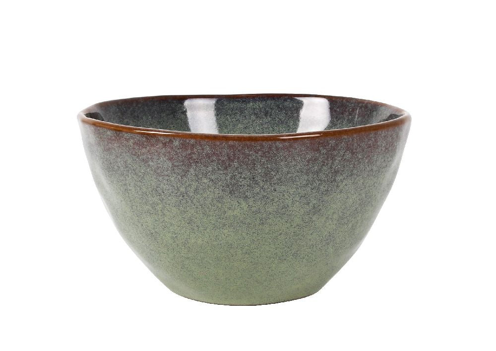 Дълбока купа LA MEDITERRANEA Macarella Green, 15x8 см, порцелан