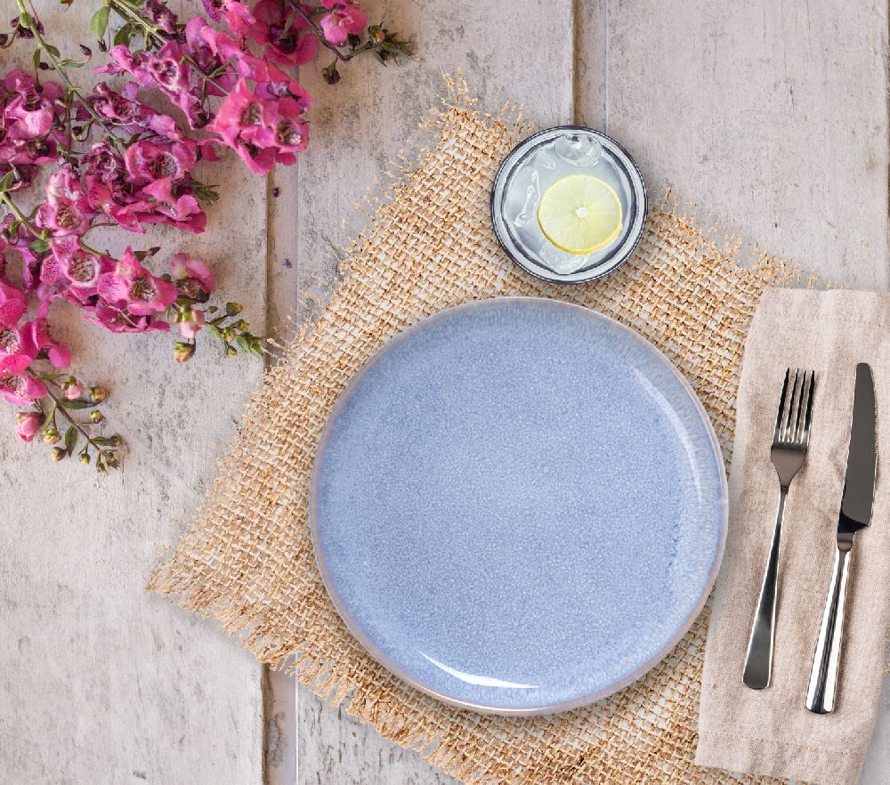 Основна чиния LA MEDITERRANEA Macarella Blue, 26,5 см, порцелан