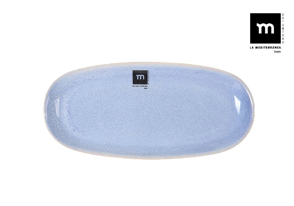 Плато овал LA MEDITERRANEA Macarella Blue, Порцелан